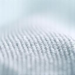 Detailed close-up of a breathable fabric texture, symbolizing comfort and innovation.