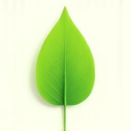 A vibrant green leaf symbol, representing Netherlands' commitment to sustainable fashion.